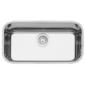 Cuba n.2 Tramontina Lavínia Prime em Aço Inox Alto Brilho 56 x 34 x 17 cm com Válvula 94024202