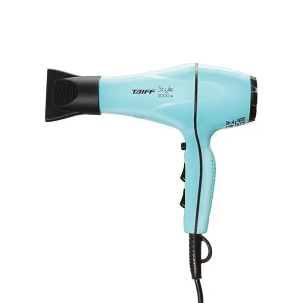 Secador de Cabelo Taiff Style 2000W 2 Velocidades e 3 Temperaturas | Azul/Preto (220 V)