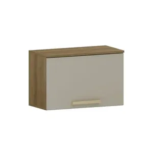 Armário Aéreo 60cm 1 Porta Luciane Isis | Avela/Mocca