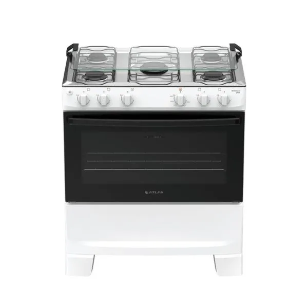 Fogão Atlas 4 Bocas Mônaco Plus New Branco Bivolt
