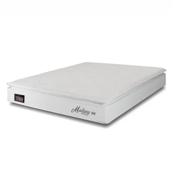 Colchão Queen Hellen Mustang One Face 1,58x1,98x0,30 | Branco