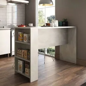 Bancada de Cozinha 150 cm com Tampo Luciane Suprema | Concreto
