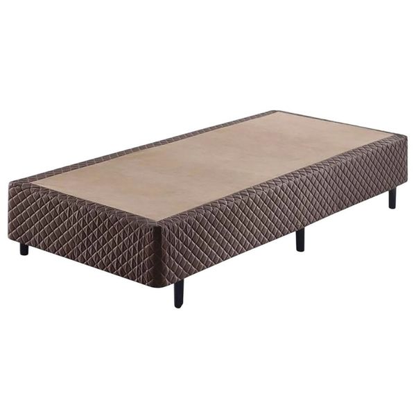 Base Box Ecoflex Casal 96cm x 203cm x 40cm | Marrom