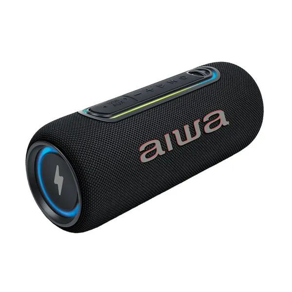 Caixa De Som AIWA Speaker AWS-SP-05-LB 30W | Preto (Bivolt)