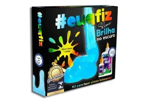 #Euqfiz Kit Brilha No Escuro 2 Slimes I9 Bri0239
