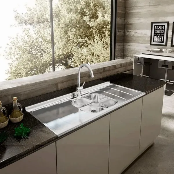 Tampo para Pia Inox 160 cm ghelplus Dubai Plus | Inox
