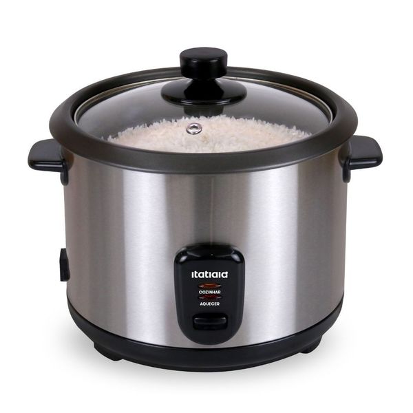 Panela Elétrica de Arroz Itatiaia Midi 1,5L | Inox (127 V)