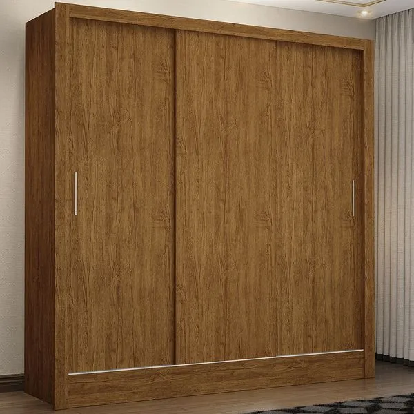Guarda-roupa Fortaleza sem Gavetas sem Espelho Carioca Móveis Cinamomo