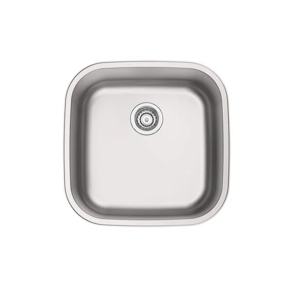 Cuba Tramontina Aria Maxi 40 BS Prime em Aço Inox Acetinado 40 x 40 x 20 cm com Válvula