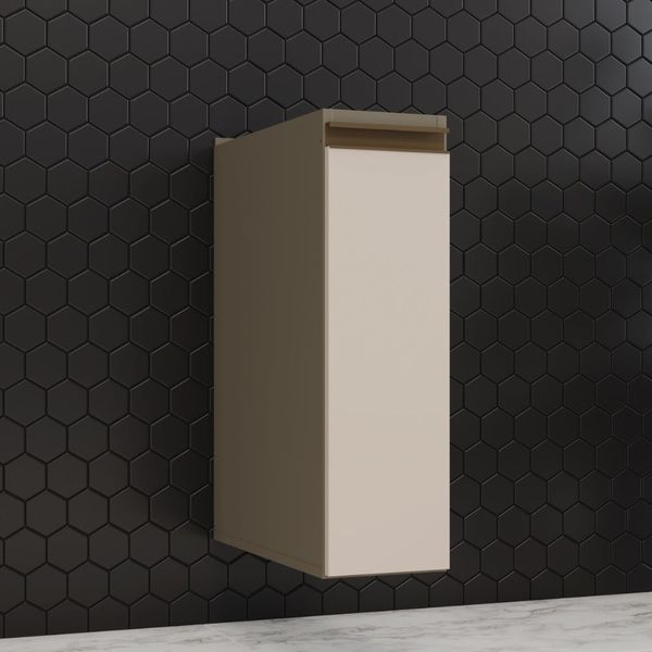 Balcão Porta Condimentos Sem Tampo Connect Henn 20cm | Duna/Cristal