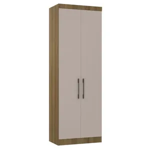 Módulo Guarda-Roupa 2 Portas Eucamoveis Paris | Avela/Cinammon