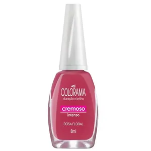 Esmalte Colorama Intenso Rosa Floral Cremoso 8ml
