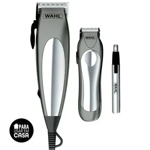 Kit Máquina de Corte e Aparadores Deluxe Groom Pro Wahl 127V