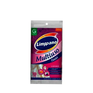 Luva Doméstica Finas Limppano Tamanho G