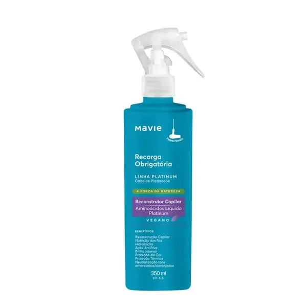 Finalizador Mavie Recarga Obrigatória Platinum 350ml