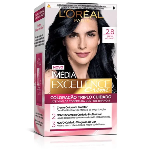 Tintura Imedia Excellence 2.8 Preto Perolado