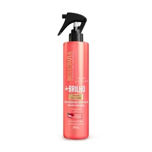 Selador de Cutícula Mais Brilho Spray 240ml Bio Extratus Sel Cuticula Bio Extratus Mais Brilho 240Ml