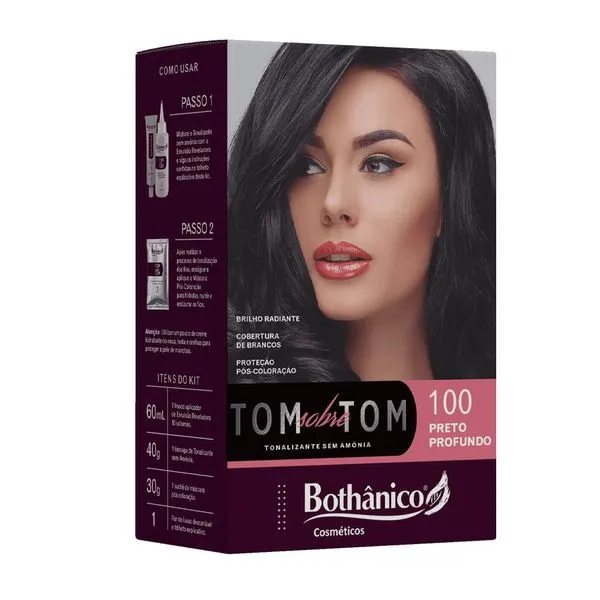 Tonalizante Bothânico Hair Preto Profundo 100