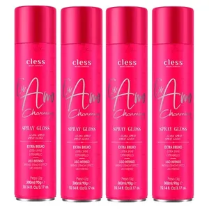 Kit Hair Spray Charming Gloss Collection 300ml - 4 Unidades