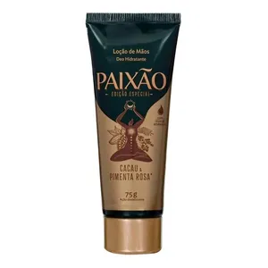 Loção Para as Mãos Deo Hidratante Paixão Cacau & Pimenta-Rosa 75g