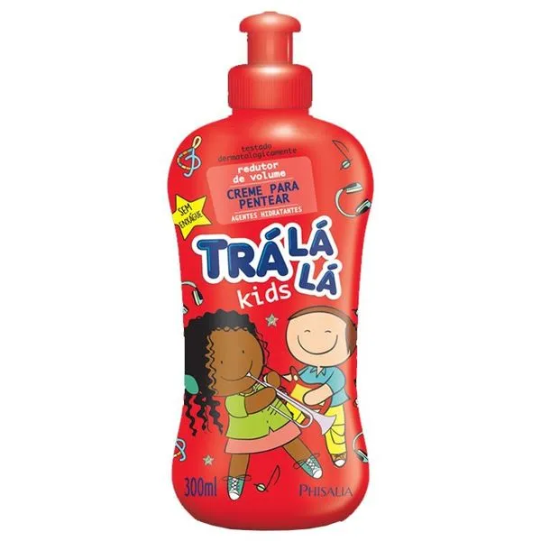 Creme Para Pentear Tra lá lá Kids Redutor Volume 300ml