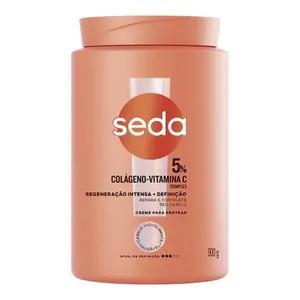 Creme para Pentear Seda Colágeno e Vitamina C Complex 900g