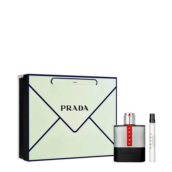 Kit Prada Luna Rossa Carbon Masculino - Eau de Toilette 100ml - Miniatura 10ml