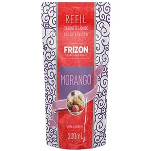 Sabonete Liquido Frizon Morango Refil 200ml