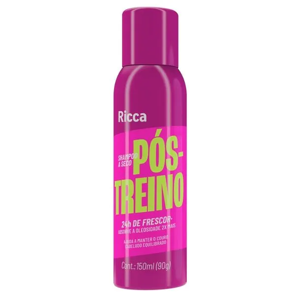 Shampoo a Seco Pós Treino Ricca 150ml
