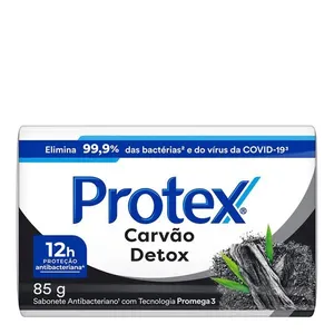 Sabonete em Barra Protex Carvão Detox Antibacteriano 85g
