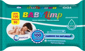 Lenco Umed Baby Limp Carinho Da Nat C/100