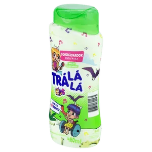 Condicionador Infantil Antifrizz Tra La La Kids 480ml Cabelos Disciplinados Condicionador Tra La La Kids Frizz 480Ml - Tra La La