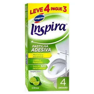 Pastilha Sanitária Citrus Inspira Leve 4 Pague 3 Unidades