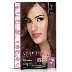 Kit Tonalizante Supéria Color Amend 500 Castanho Claro