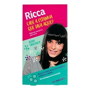 Adesivos Secativos para Acne Ricca 20 Unidades
