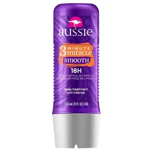 Máscara Capilar De Tratamento Aussie Smooth 3 Minutos Miracle 236ml