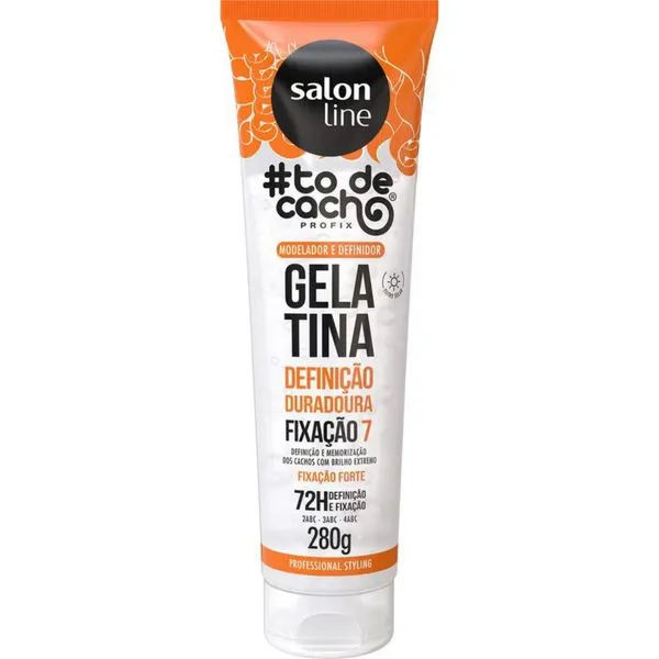 Gelatina Capilar Salon Line Todecacho 280g Fixação Forte