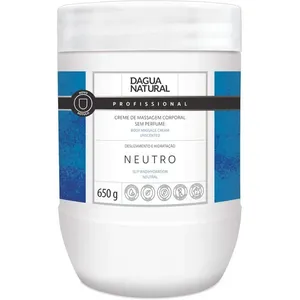 Creme De Massagem D'agua Natural Neutro 650g