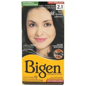 Tintura Bigen N 88 Preto Azulado Luminoso