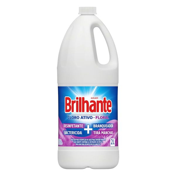 Alvejante Liquido Brilhante Floral 2L