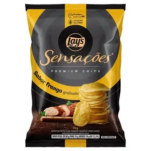 Batata Frita Lay’s Lisa Sensações Premium Sabor Frango Grelhado 70g
