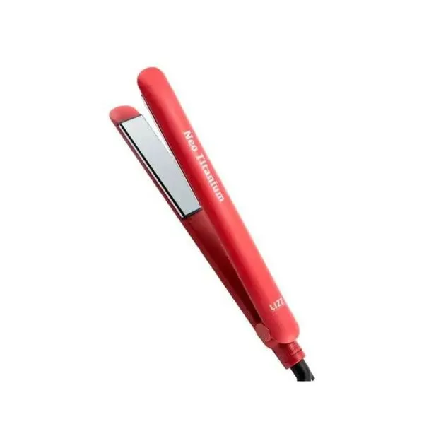 Prancha de Cabelo Lizz Neo Titanium Bivolt Vermelha 1 Unidade