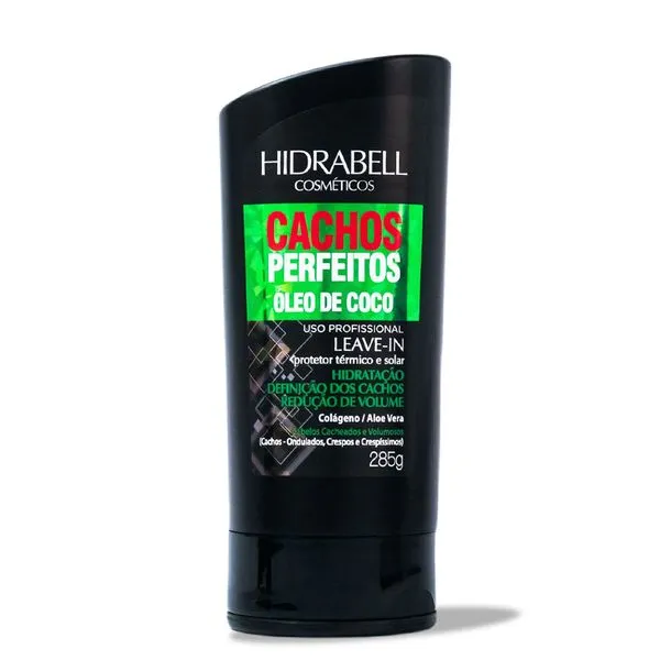 Leave-in Hidrabell Cachos Perfeito Óleo de Coco 285g