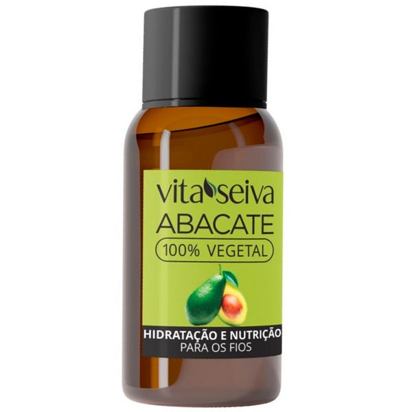 Óleo Capilar Vita Seiva Abacate 100% Vegetal 30ml