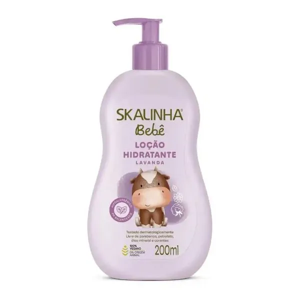 Hidratante Infantil Lavanda Skalinha Bebê 200ml