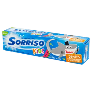Creme Dental Infantil Sorriso Kids Mela 50g Melancia - Proteção Anticáries CREME DENTAL SORRISO KIDS MELA 50G