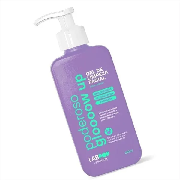 Labotrat Poderoso Glow Gel De Limpeza Facial 240ml