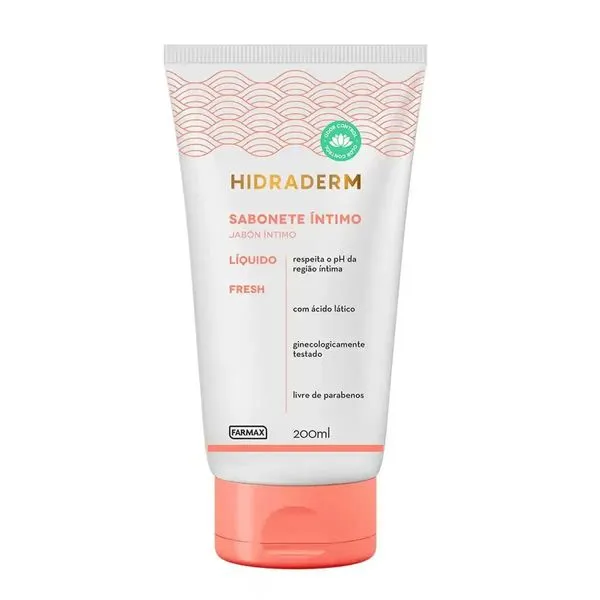 Sabonete Líquido Íntimo Hidraderm Fresh 200ml