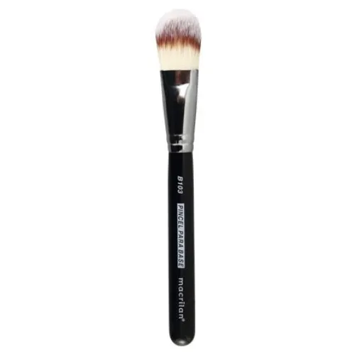 Pincel De Maquiagem Macrilan B Base 1 Unidade