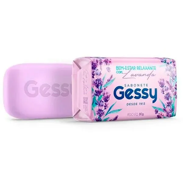 Sabonete Em Barra Gessy Bem-Estar Relaxante Lavanda 80g